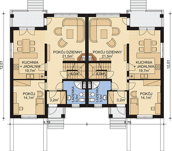 Archi-projekt - Projekty Gotowe Domów Jednorodzinnych: Parterowych, Z 