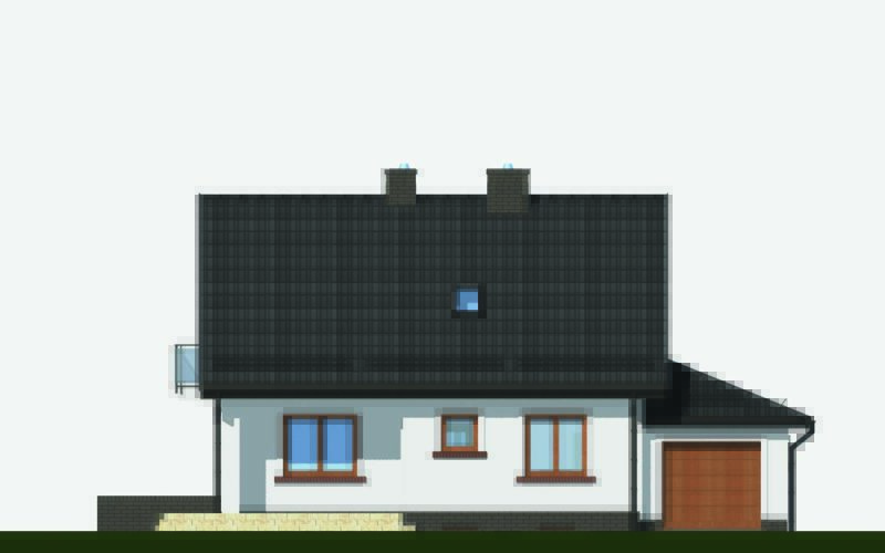 APS 004 + G | ARCHI-PROJEKT | gotowe projekty domów jednorodzinnych ...